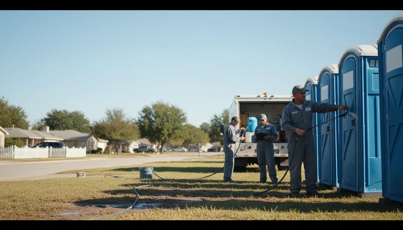 Long-Term Portable Toilet Rental in Columbiana, OH near me